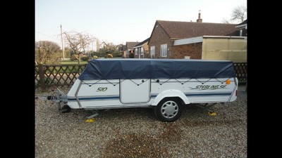 Pennine Sterling 510 SE (2001) Folding Camper with two awnings