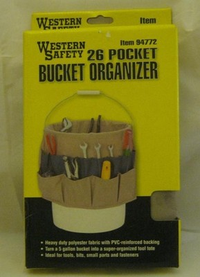 Wesatern Safety 26 Pocket Bucket Organizer 5 ...