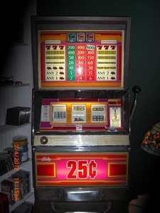 Vintage bally slot machine