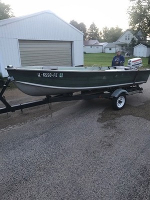 14 Foot Aluminum Starcraft Fishing Boat