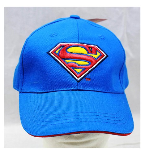 Marvel-Super-Hero-Superman-Signature-Baseball-Cap-Superman-2-tone-Cap-New