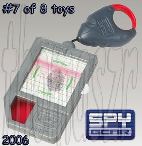 SPY ID toy 7 SPY GEAR McDonalds Wild Planet 2006 Mint