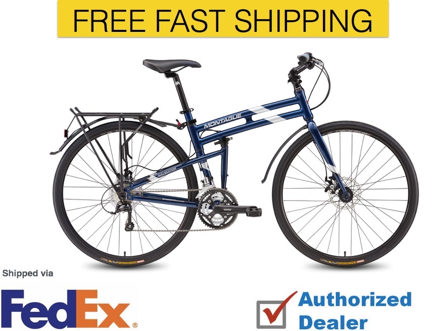 Montague Navigator 17" 700cc Folding Bike, Free Shipping, Authorized , New 1