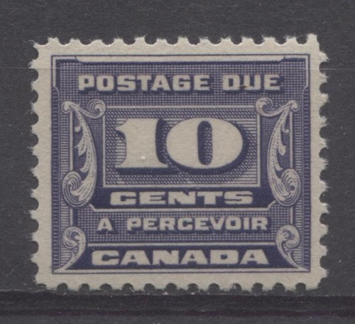 Canada-J14-10c-Deep-Violet-1933-34-Third-Postage-Due-Dp-Cream-Gum-VF-84-NH