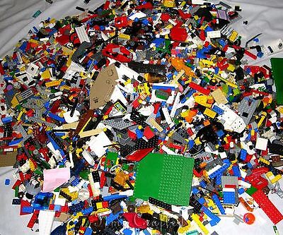 Lego Pieces Blocks Brick Parts Random Lot Assorted Mixed Genuine LEGOs 1000
