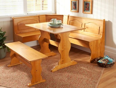 New Kitchen Nook Corner Dining Breakfast Set ...