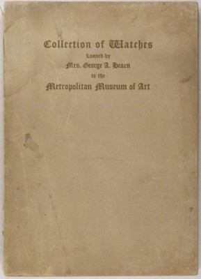 Antique Swiss and European Fine Watches - Hearn Collection 1907 Catalog