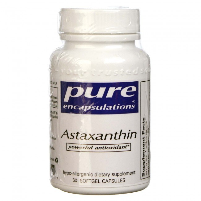 UPC 766298006154 product image for Astaxanthin, 60 Softgels - Pure Encapsulations | upcitemdb.com