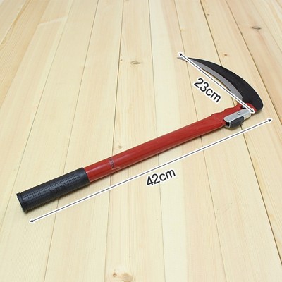 Folding Steel Sickle Scythe Hoe Weed Harvest ...