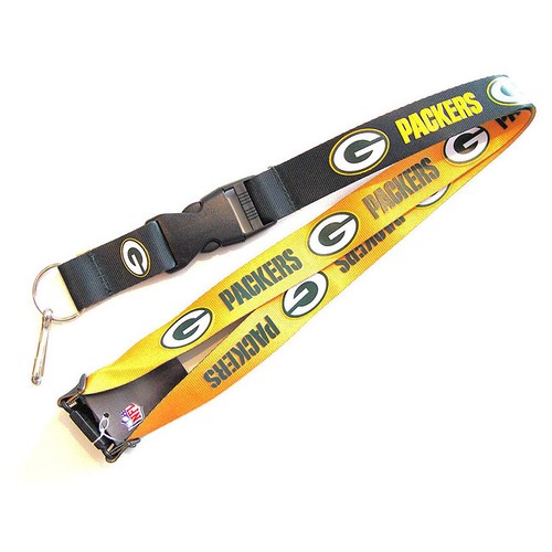 Packers-Pink-Licensed-NFL-Keychain-ID-Holder-Detachable-Lanyard-Brand-New