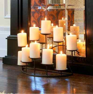 Fireplace Candle Holder