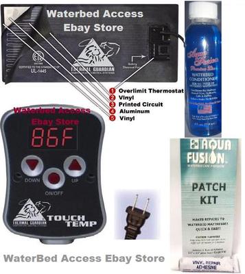 DIGITAL WATERBED HEATER W/ Free Premium Water ...