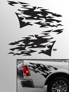 ... -Truck-Bed-Decal-Set-Fits-Dodge-Ram-1500-and-Others-Size-36-x17