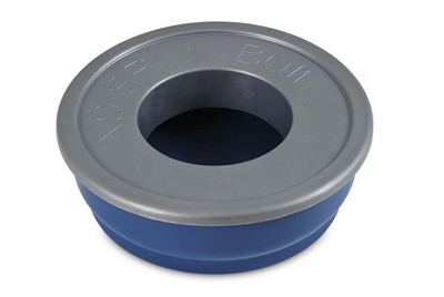 PETMATE NO SPILL BOWL BLUE & GREY ...