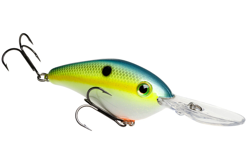 Color:538 Chartreuse Sexy Shad:Strike King Pro Model Series 6XD Crankbait Lure - Select Color(s)