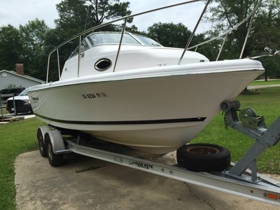 2011 pro line 20 express with 2011 suzuki 4 stroke and 2012 tandem load rite tra
