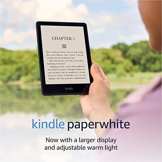 Amazon Kindle Paperwhite (6th Generation) 4GB, Wi-Fi, 6in - Black (With Special