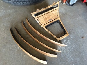 Bmw x3 siena wood trim #6