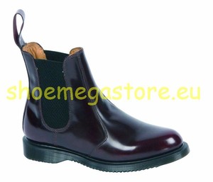 flora martens doc slip cherry boots dr classic