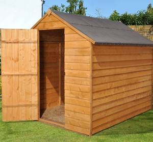 8x6-WOOD-GARDEN-SHED-WINDOWLESS-APEX-WOODEN-SHEDS-BUDGET-STORAGE-New ...