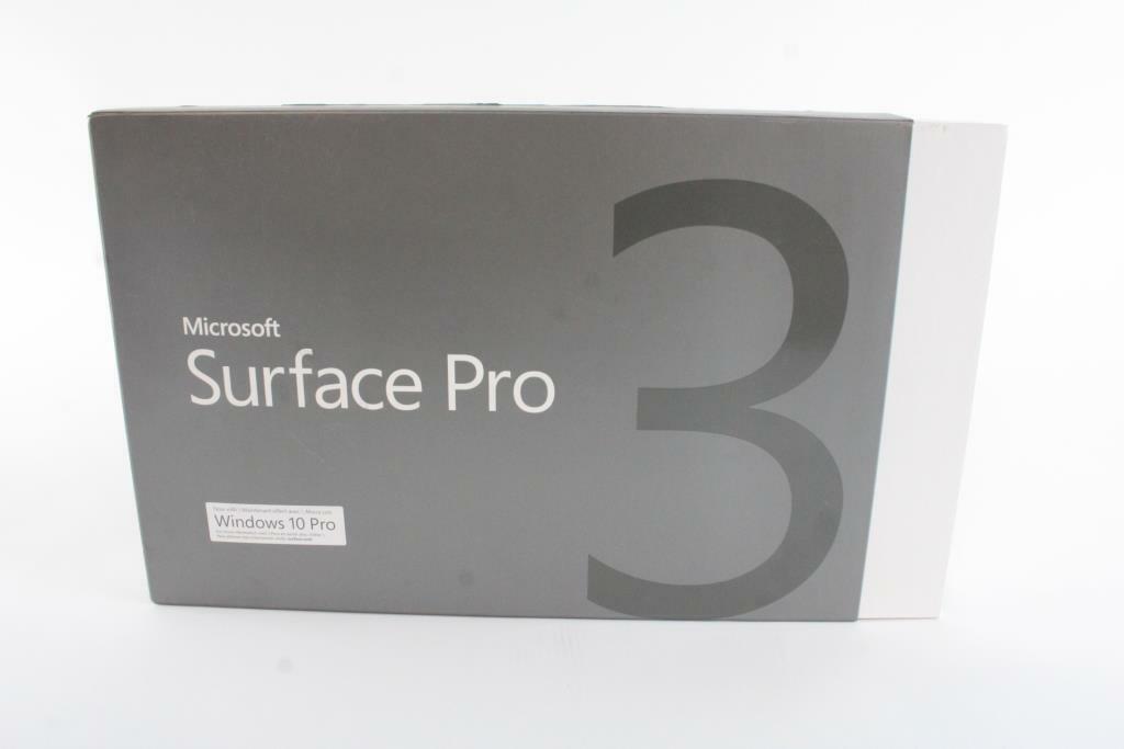New sealed! Microsoft Surface Pro 3 128GB, Wi-Fi, 12in, i5 Processor - Silver