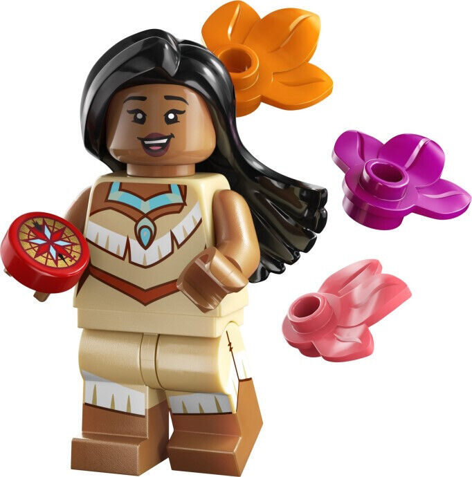 LEGO 71038 Disney 100 Minifigures Pocahontas - The life of Powhatan woman