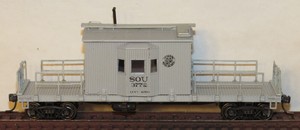  -HO-Walthers-TMI-SOUTHERN-Transfer-Caboose-SRR-3772-Work-Train-MWKD5