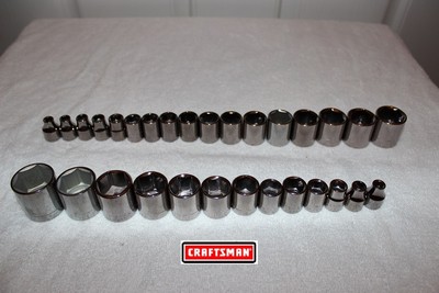 NEW CRAFTSMAN TOOLS 30 pc Socket Set ...