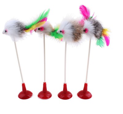 1pcs Pet Cat Toys Feather False Mouse ...