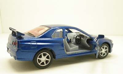 Nissan skyline r34 scale model #7