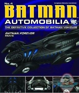 DC Batman Automobilia Magazine 4 Batman Forever Eaglemoss 1010 Damaged