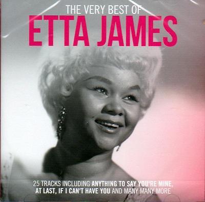 ETTA JAMES - THE VERY BEST OF (NEW SEALED CD) At Last, I Just Want to Make