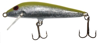 SHINERS 300 SHALLOW RUNNER MINNOW 3/" GOLD PERCH ORANGE BELLY 300-10 SHINER A.C