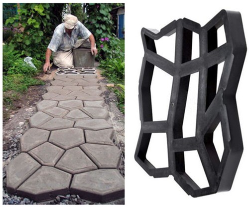 New Driveway Paving Pavement Mold Patio Concrete ...