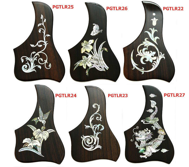 Acoustic Classical Guitar Rightside Rosewood Pickguard PGTLR24 eBay