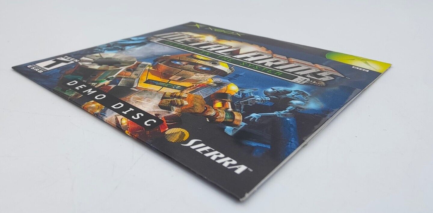 Metal Arms Glitch in the System  Xbox Demo Disc New Factory Sealed Sierra