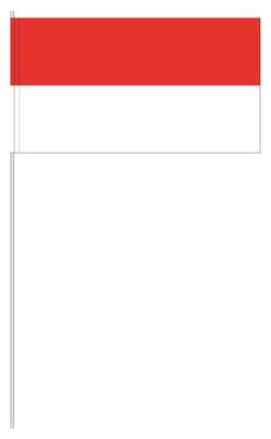 Bastel- & Malmaterialien Papierfähnchen rot-gelb 50er Packung ncci1914.com