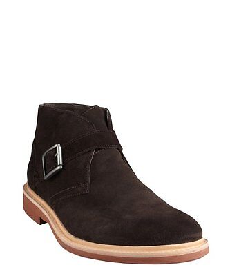 Kenneth Cole Men's Best of Chuck Suede Ankle Strap Buckle Boot