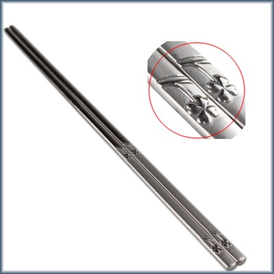 Korean Stainless Steel Only Chopsticks Single & ...