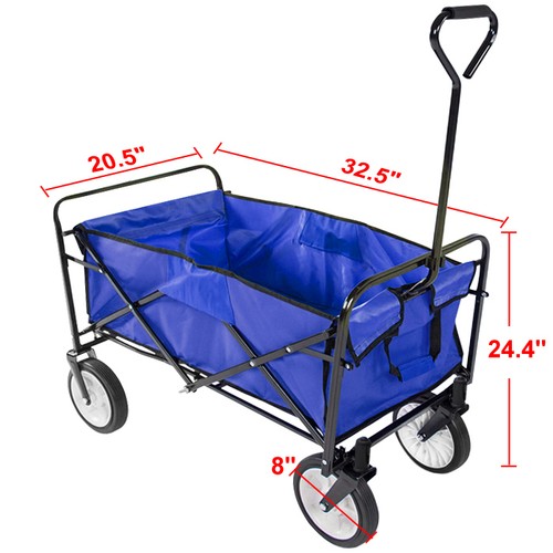 Sports Collapsible Folding Utility Wagon Buggy Yard ...