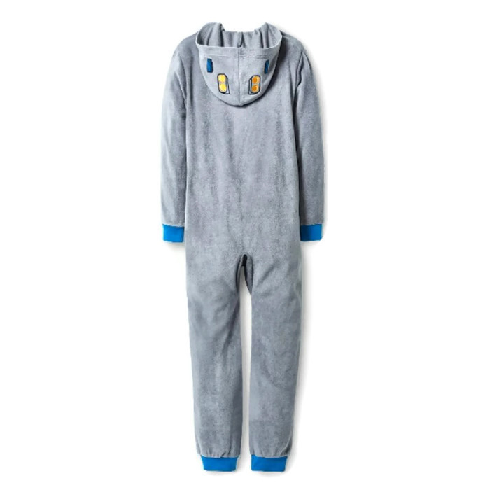Boys' Astronaut Hooded Blanket Sleeper XSmall (4/5)