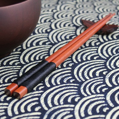 Black 1 Pairs Japanese Natural Iron Wood ...