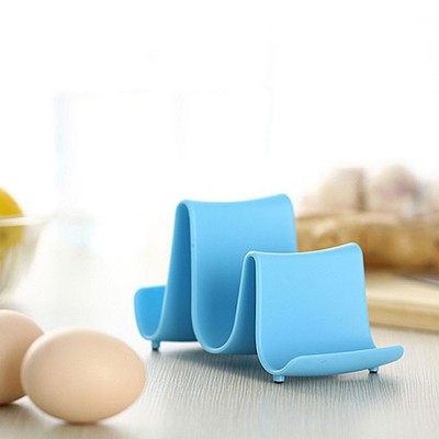 Blue Spoon Rest Pot Pan Lid Stand ...