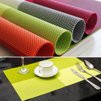 PVC Insulation Kitchen Placemat Table Decoration Cup ...