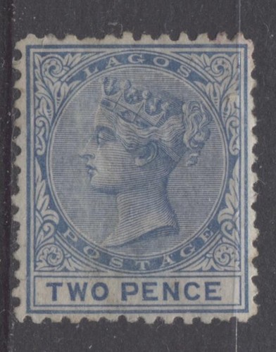 Lagos-SG-2-2d-Blue-amp-Deep-Blue-1st-Printing-Crown-CC-Perf-12-5-VF-80-OG