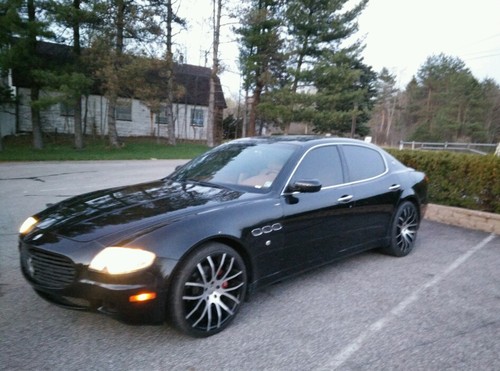 2005 Maserati Quattroporte 43k Black Giovanni 20" Rims ... 2005 Maserati Quattroporte 43k Black Giovanni 20" Rims ...