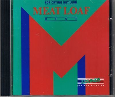 Meat Loaf For Crying Out Loud (Best of) Zounds CD