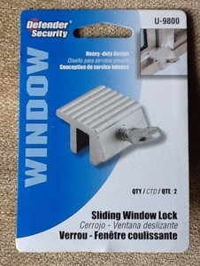 sliding defender lock duty security heavy window pack