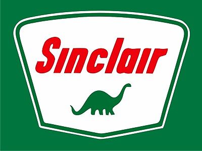Vintage Sinclair Dino Gas Station Decal - The (The Best Gas Station)