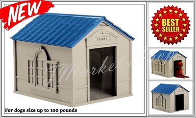 Durable Resin All Weather Extra Large Pet ...